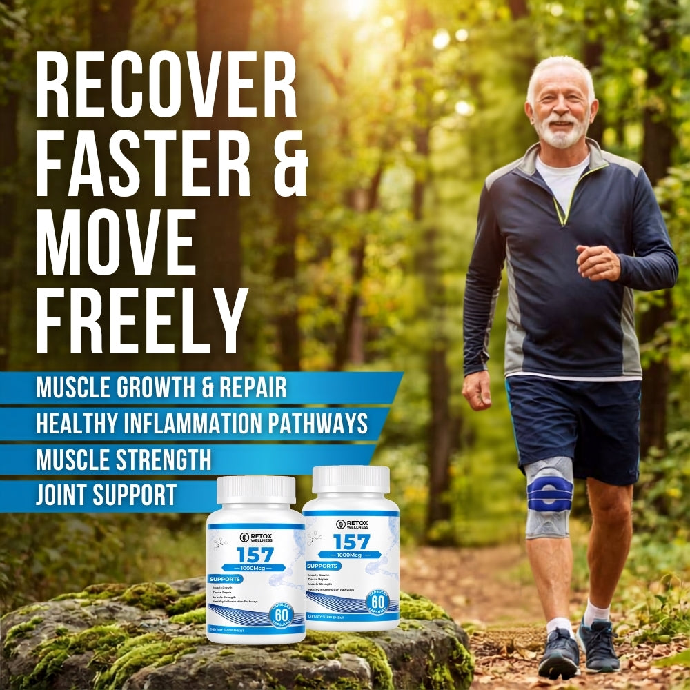  claims about muscle growth, repair, inflammation, strength, and joint support.