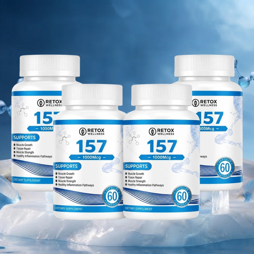 Advanced 157 Peptide Capsules Formula | 60 Capsules | Pack of 4
