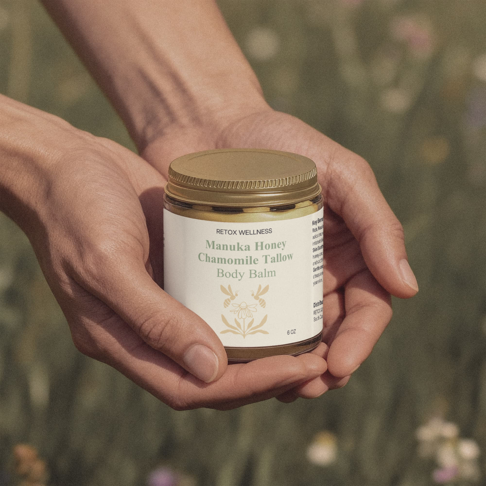 Manuka Honey Chamomile Tallow Body Balm