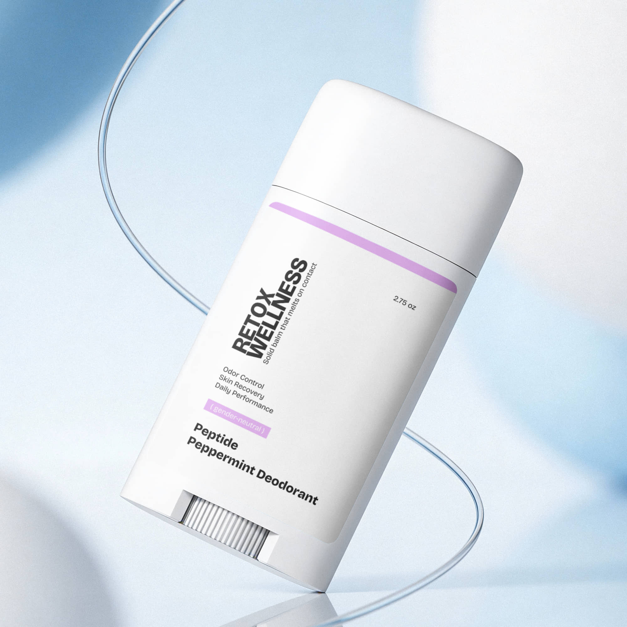 Peptide Peppermint Deodorant ( Pack of 2 )