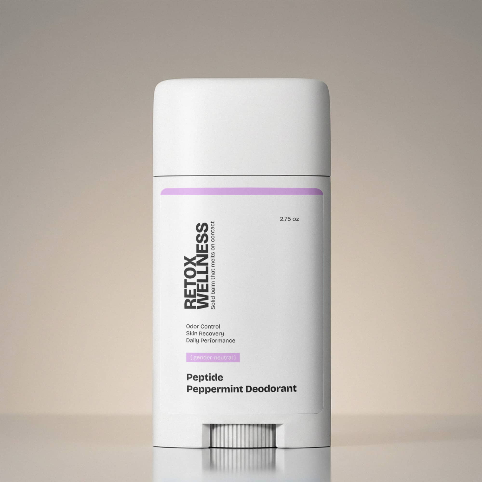 Peptide Peppermint Deodorant ( Pack of 2 )