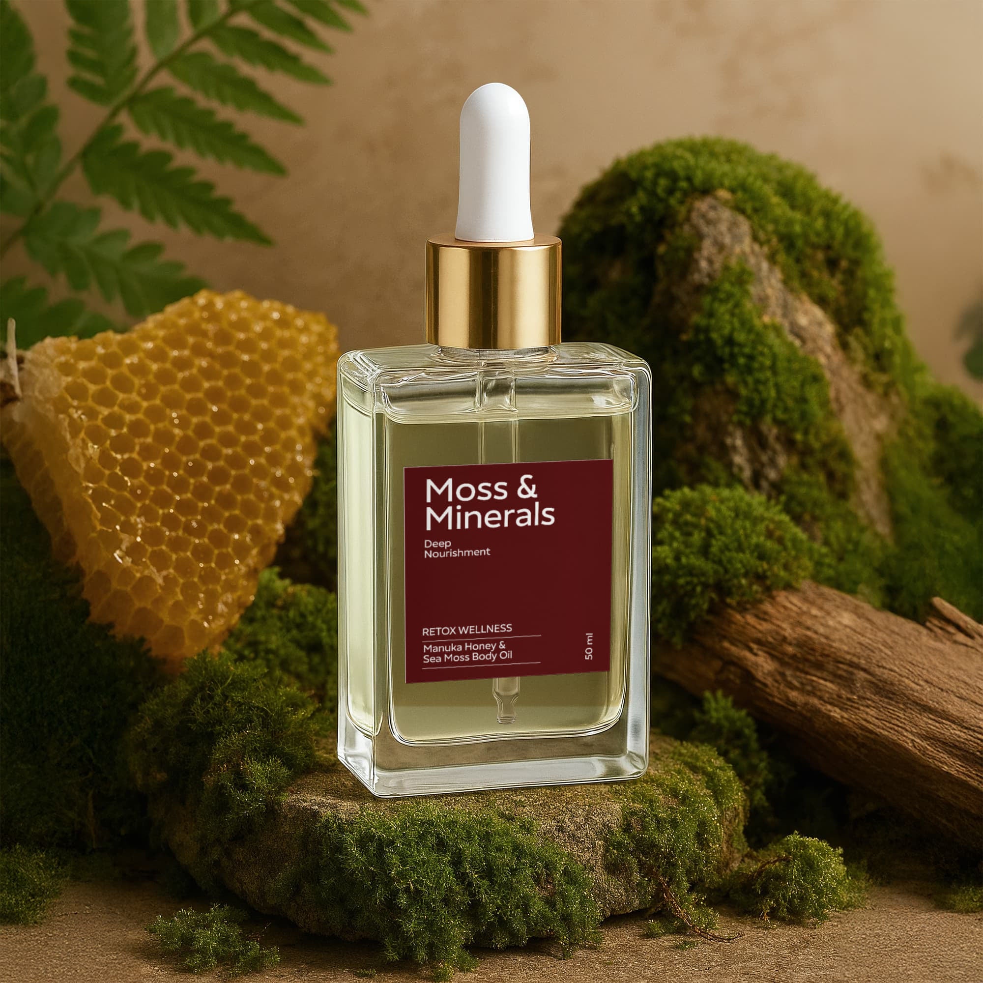 Manuka Honey Sea Moss Post-Shave Oil