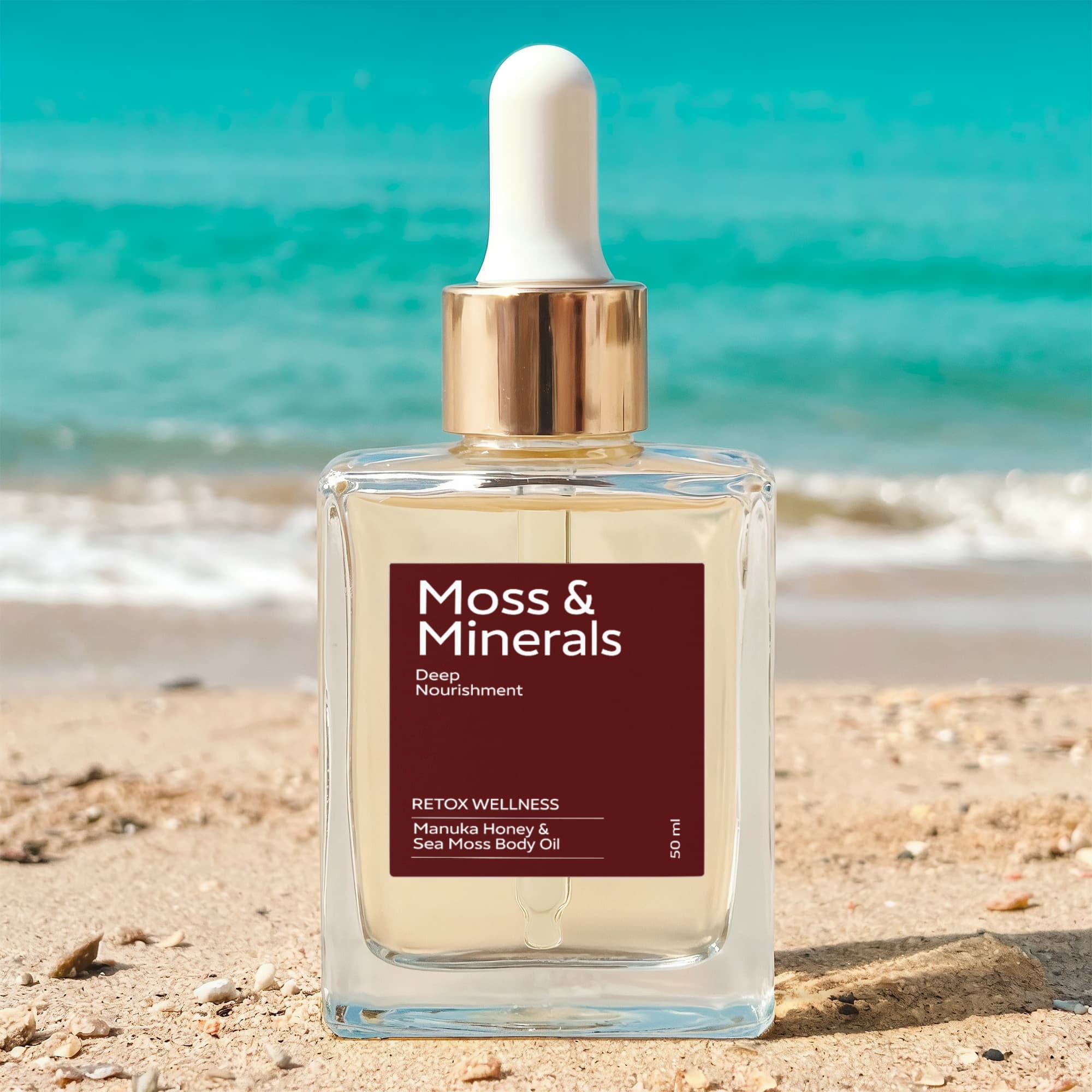 Manuka Honey Sea Moss Post-Shave Oil